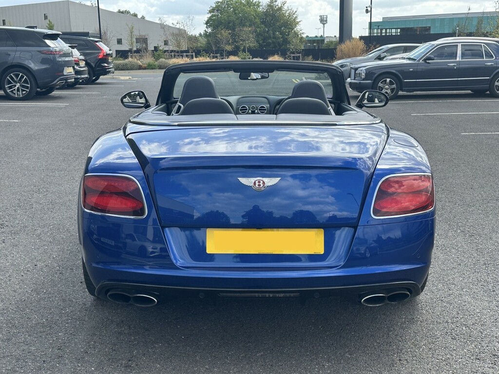 Bentley Continental 4.0 S Convertible V8 SJ15XRS Blue #5