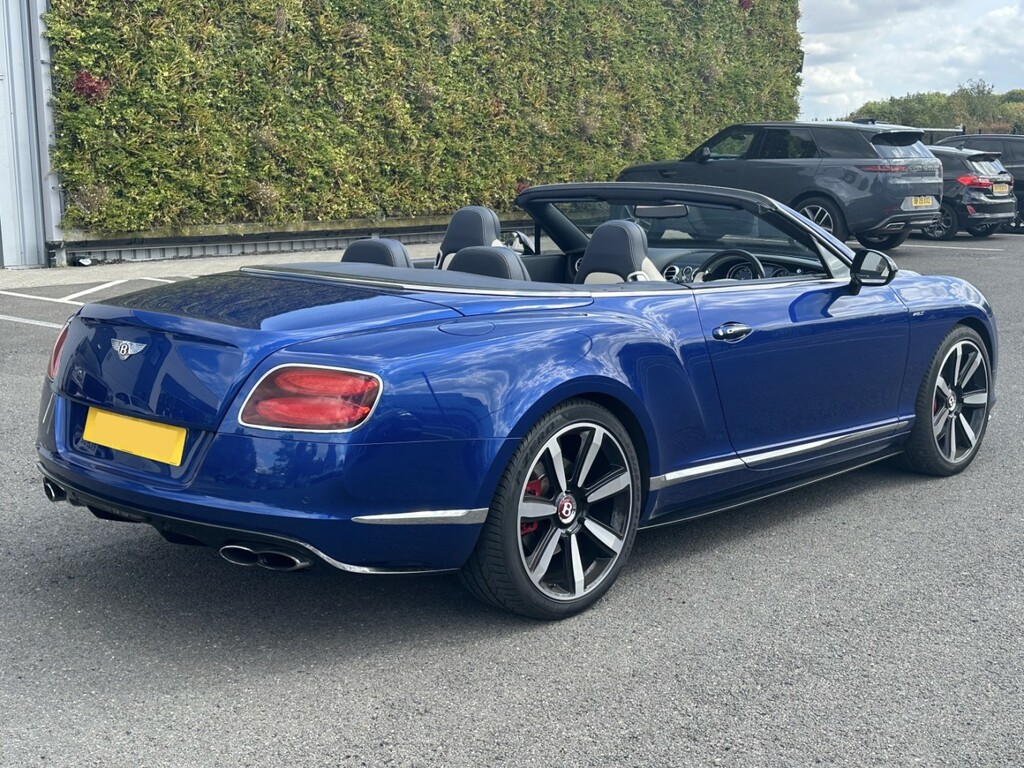 Bentley Continental 4.0 S Convertible V8 SJ15XRS Blue #6