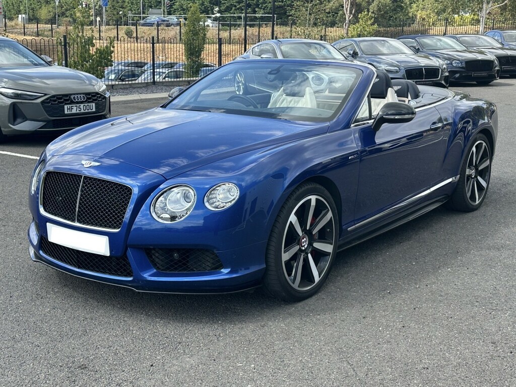 Bentley Continental 4.0 S Convertible V8 SJ15XRS Blue #3