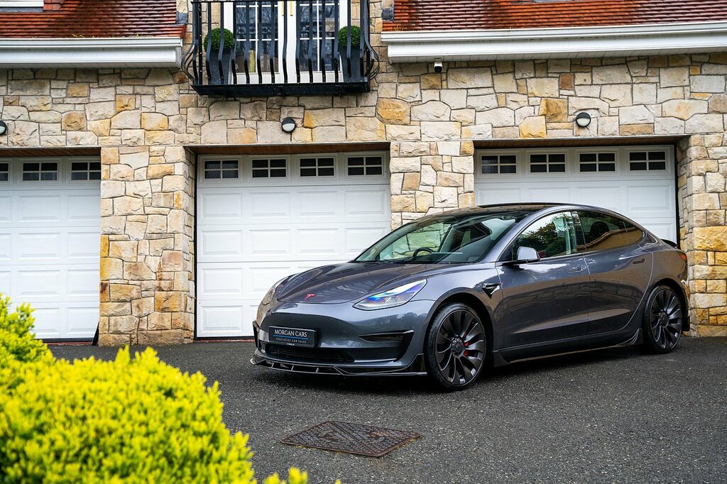 Tesla Model 3 Standard Range Plus Rwd 202121 White #35