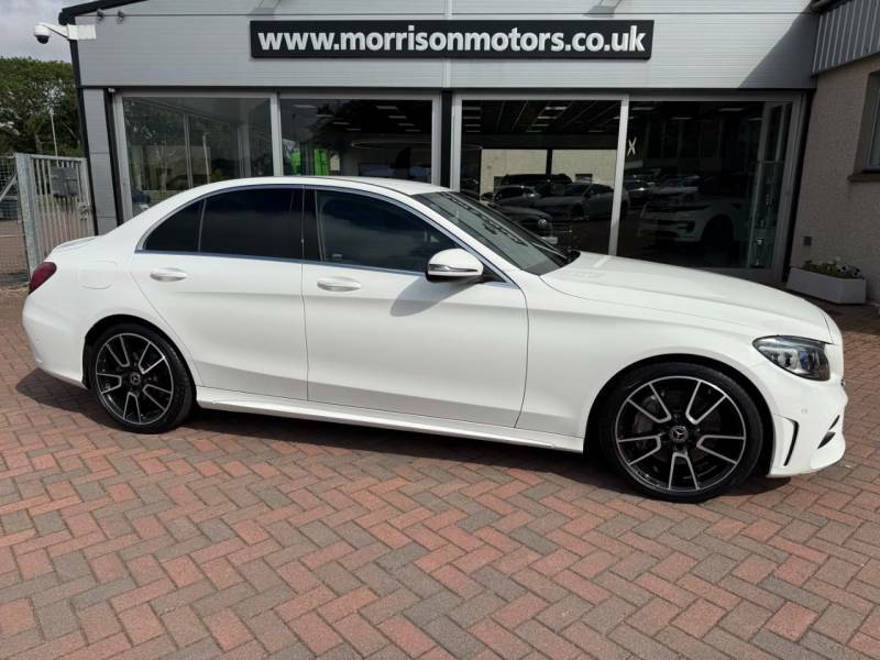 Mercedes-Benz C Class C300d Amg Line Premium White