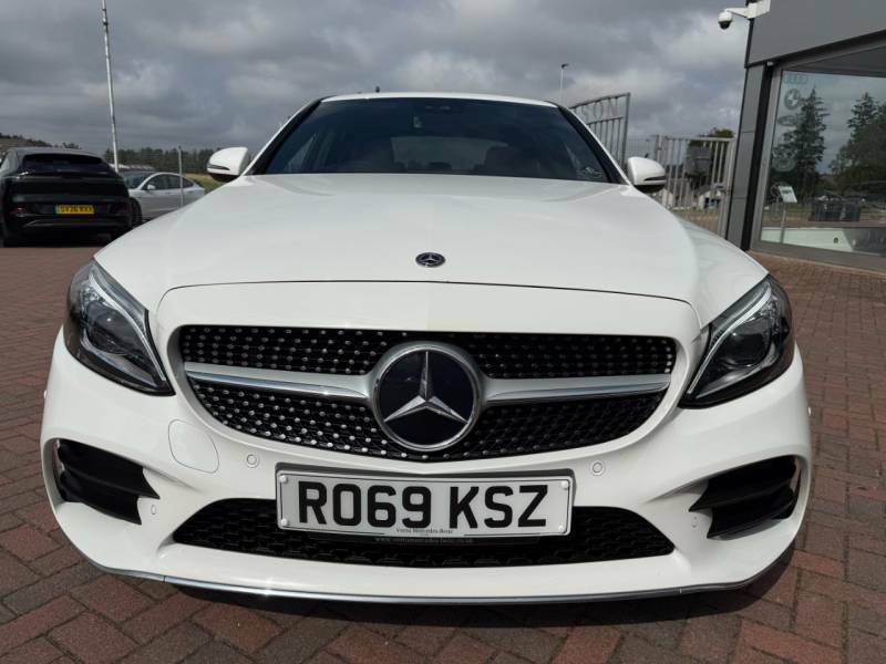 Mercedes-Benz C Class C300d Amg Line Premium RO69KSZ White #3