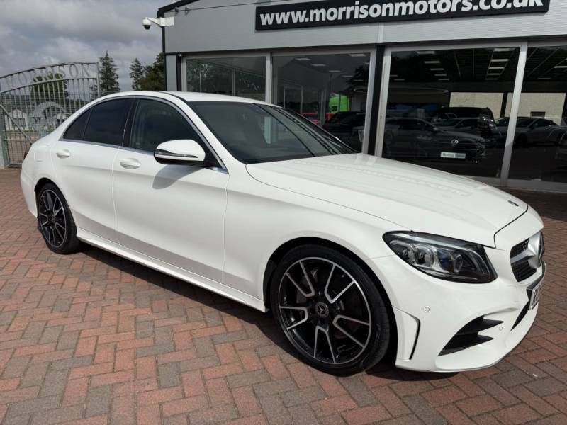 Mercedes-Benz C Class C300d Amg Line Premium RO69KSZ White #2