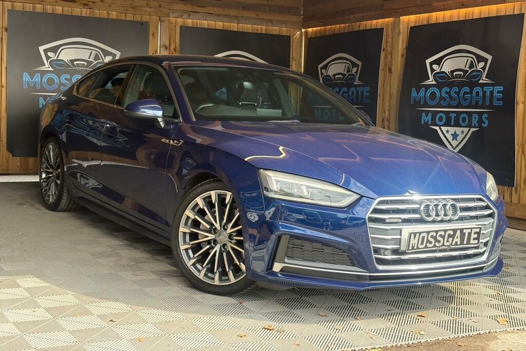 Audi A5 2.0 Tdi S Line Sportback S Tronic Quattro Euro 6 Blue