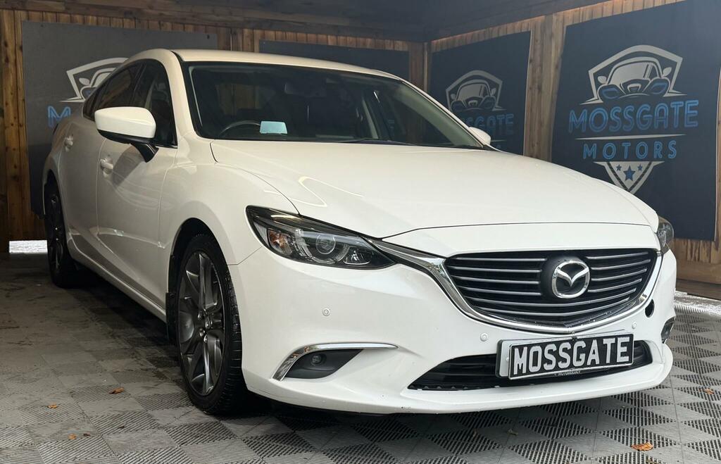 Mazda 6 2.2 Skyactiv-d Sport Nav Euro 6 Ss White #2