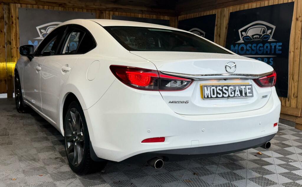 Mazda 6 2.2 Skyactiv-d Sport Nav Euro 6 Ss White #5
