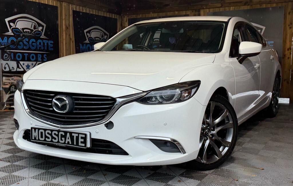 Mazda 6 2.2 Skyactiv-d Sport Nav Euro 6 Ss White #6