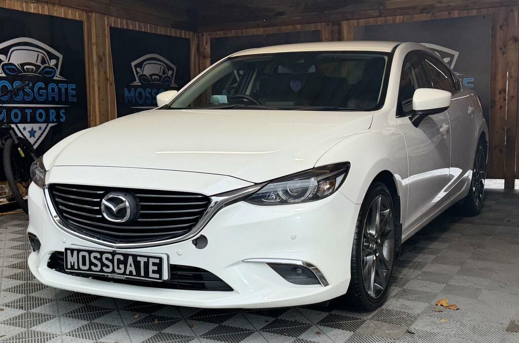 Mazda 6 2.2 Skyactiv-d Sport Nav Euro 6 Ss White #4