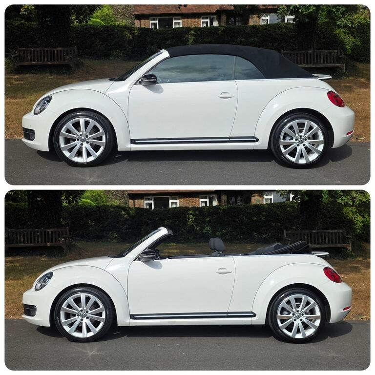Volkswagen Beetle 2.0 Tdi Sport Cabriolet Euro 5 201313 White #4