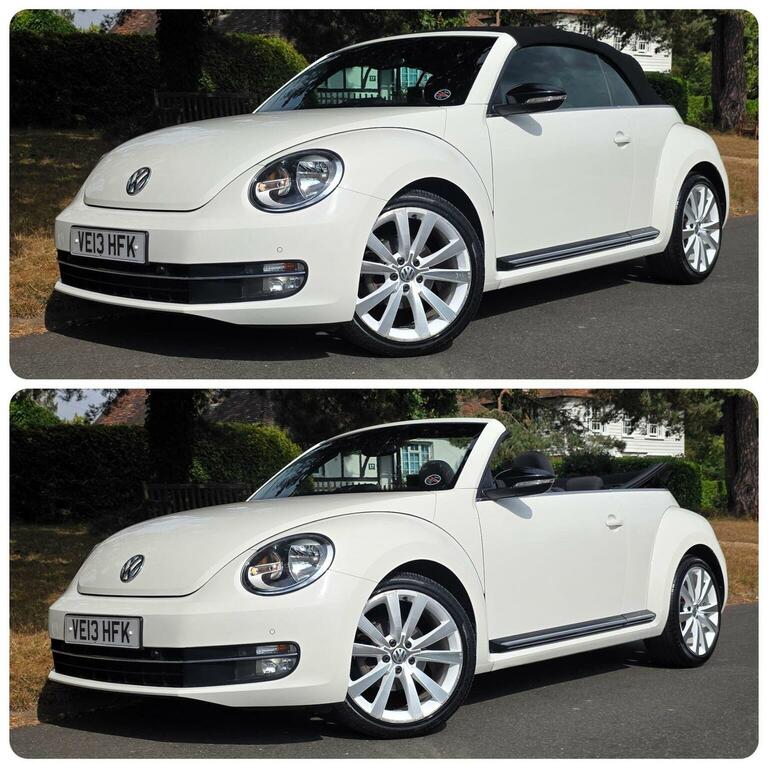 Volkswagen Beetle 2.0 Tdi Sport Cabriolet Euro 5 201313 White #3
