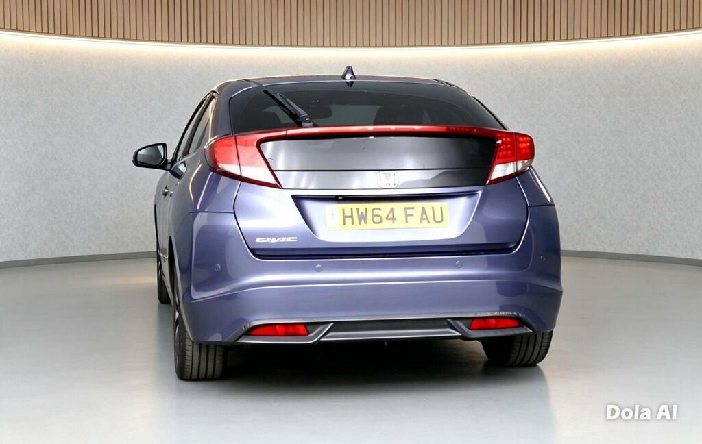Honda Civic 1.8 I-vtec Sr Euro 5 Ss Blue #5