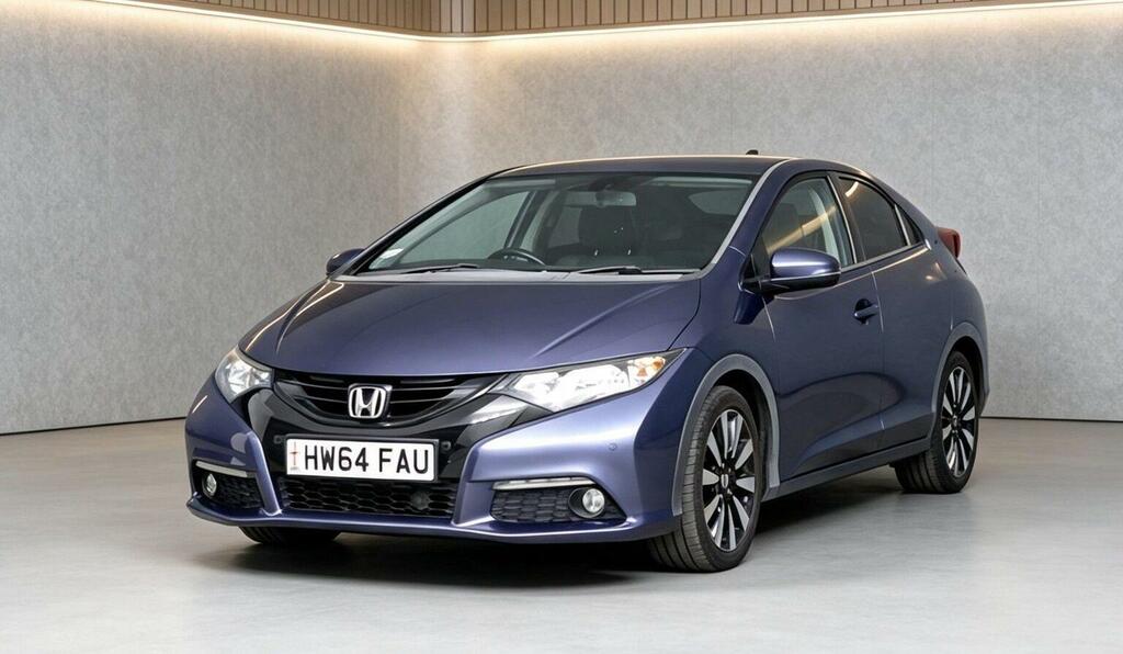 Honda Civic 1.8 I-vtec Sr Euro 5 Ss Blue #3