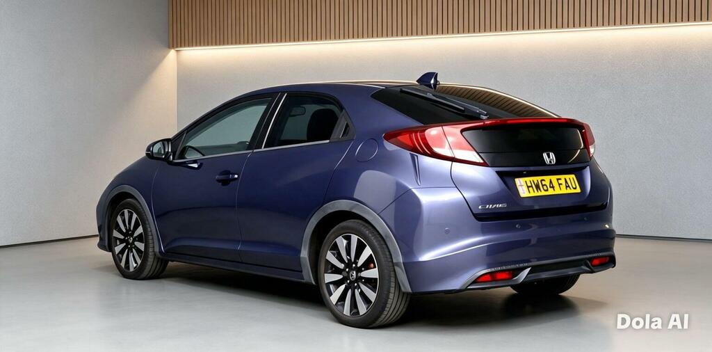 Honda Civic 1.8 I-vtec Sr Euro 5 Ss Blue #4