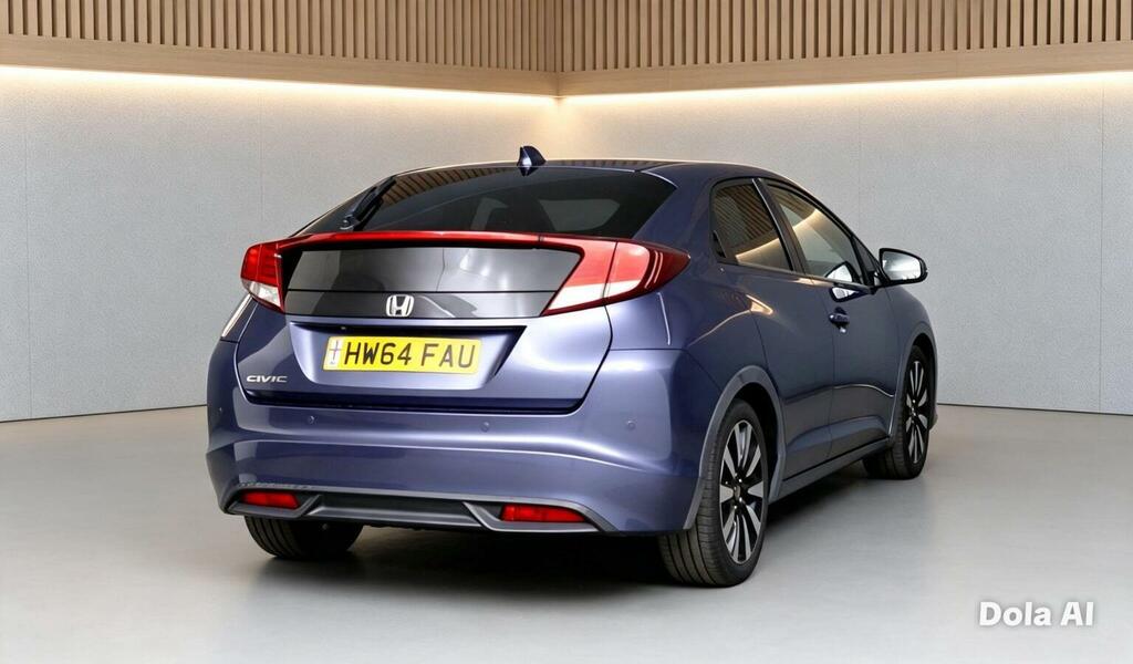 Honda Civic 1.8 I-vtec Sr Euro 5 Ss Blue #6