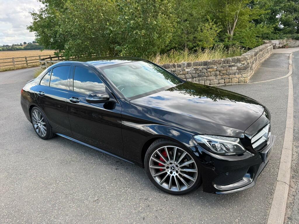 Mercedes-Benz C Class 2.1 C220d Amg Line Premium 7G-tronic Euro 6 S Black