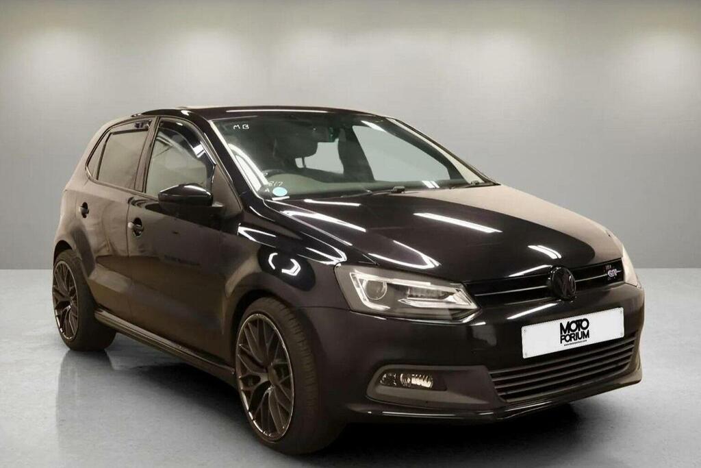 Volkswagen Polo Hatchback 1.4 Tsi Bluemotion Tech Act Bluegt Euro Black