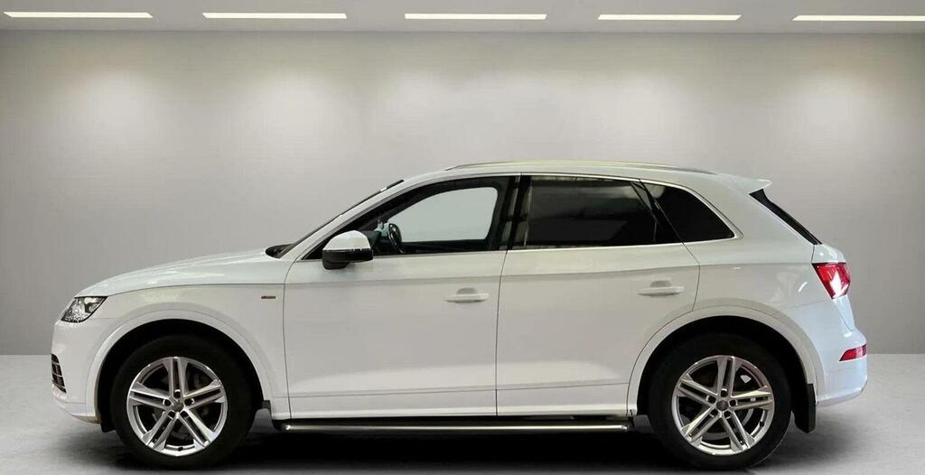 Audi Q5 2.0 Tdi S Line S Tronic Quattro Euro 6 Ss White #4