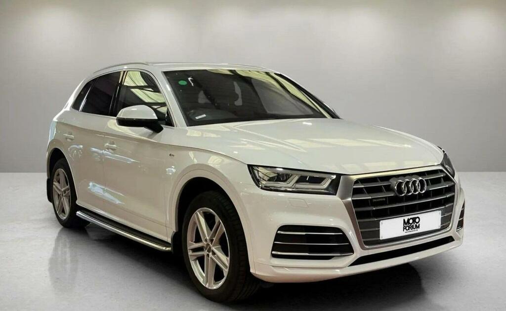 Audi Q5 2.0 Tdi S Line S Tronic Quattro Euro 6 Ss White