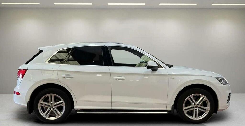 Audi Q5 2.0 Tdi S Line S Tronic Quattro Euro 6 Ss White #3