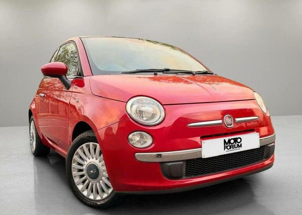 Fiat 500 1.2 Lounge Dualogic Euro 4 Red
