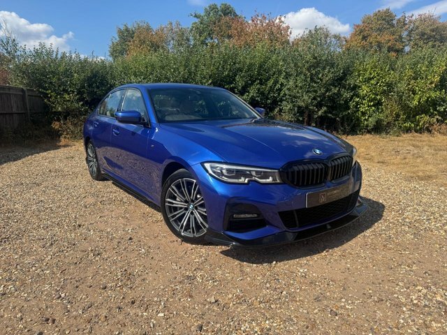 BMW 3 Series Automatic VE21JUF Blue #2