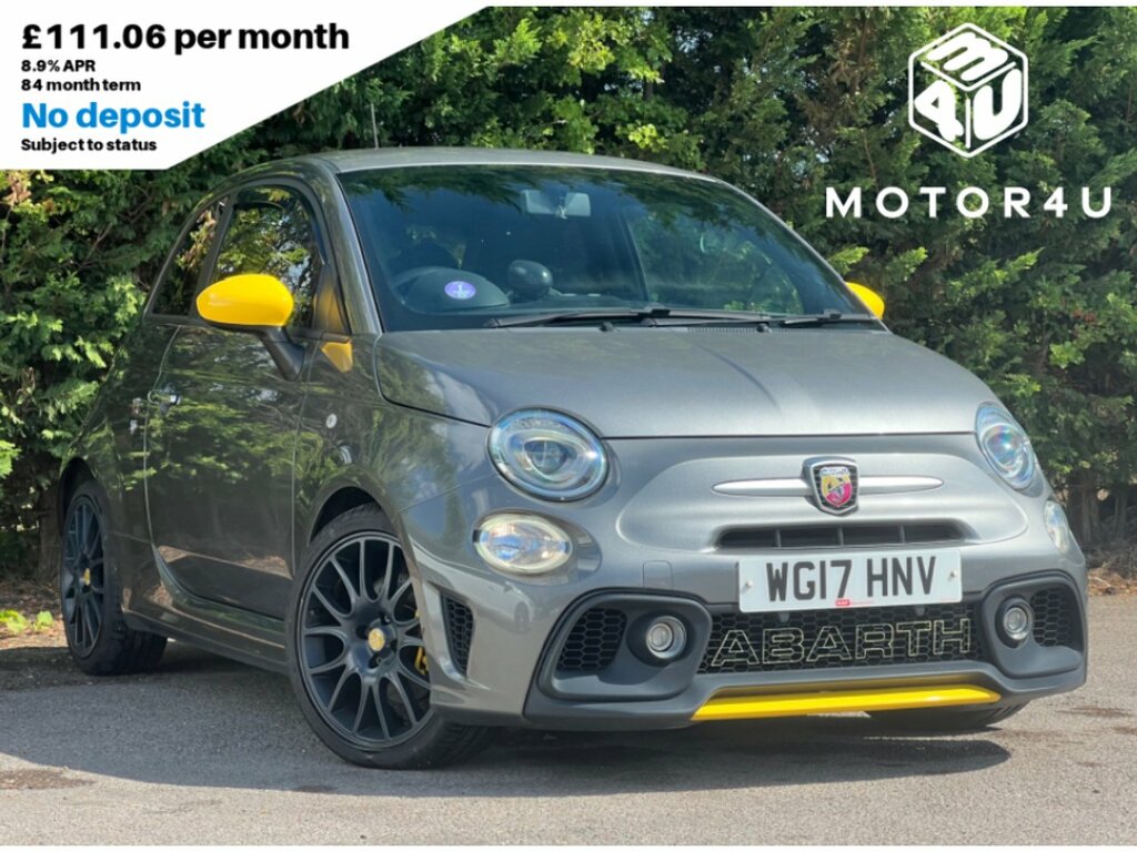 Abarth 595 T-jet Trofeo Grey