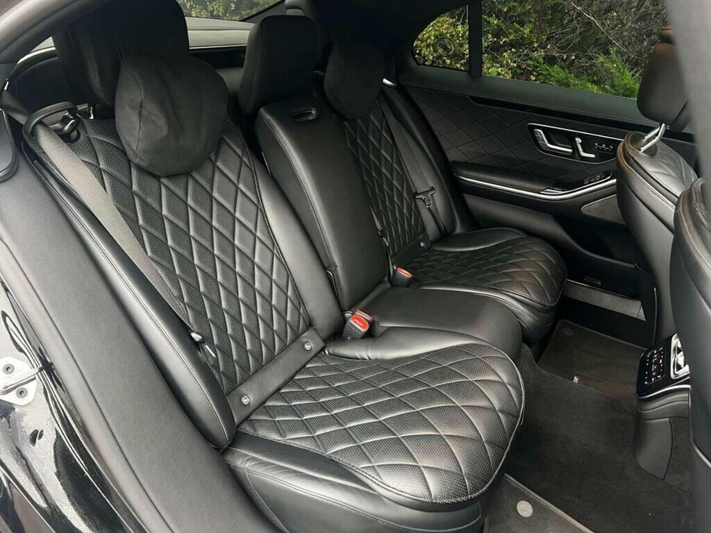 Mercedes-Benz S Class White #22