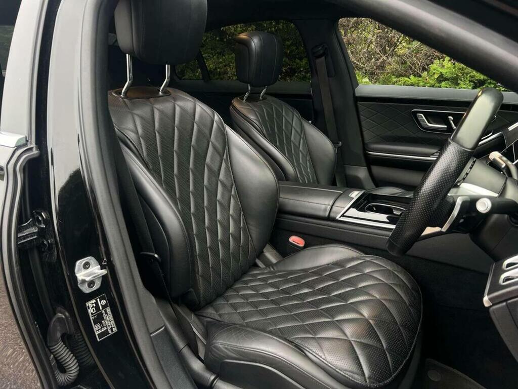 Mercedes-Benz S Class White #20