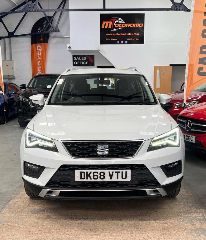 Seat Ateca 1.6L Se Technology DK68VTU White #6