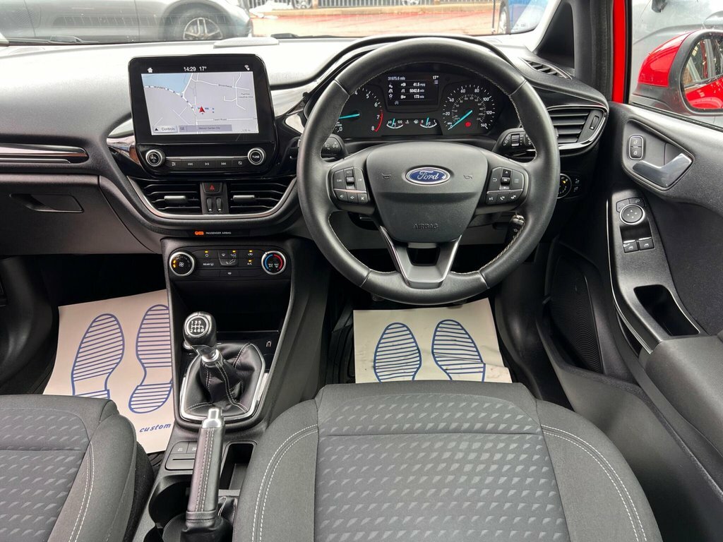 Ford Fiesta 1L Zetec Red #2