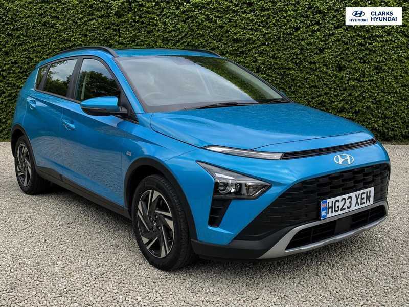 Hyundai Bayon 1.0 T-gdi Mhev Se Connect Suv Hybrid Dc Blue