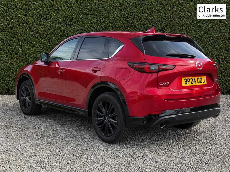 Mazda CX-5 2.0 E-skyactiv G Mhev Homura Suv E BP24OOJ Red #6