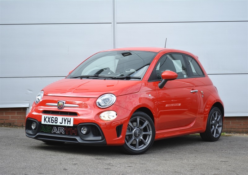 Abarth 595 1.4 T-jet Hatchback Euro 6 145 KX68JYH Red #2