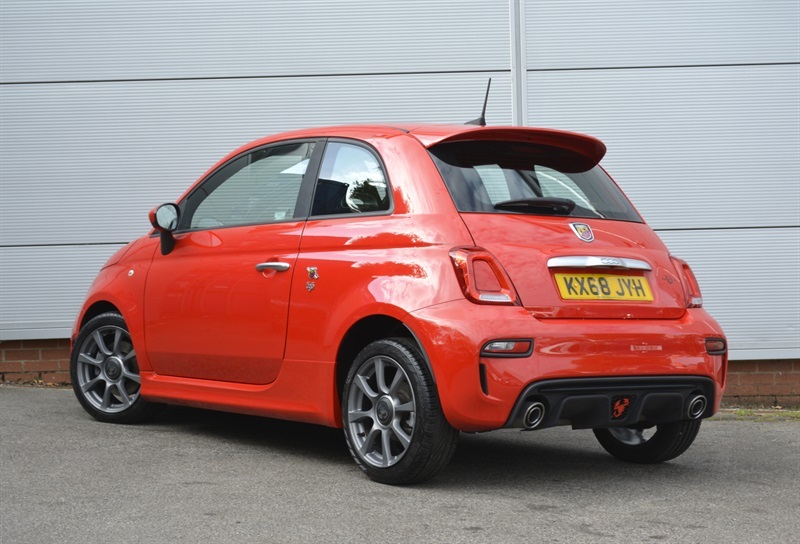 Abarth 595 1.4 T-jet Hatchback Euro 6 145 KX68JYH Red #4