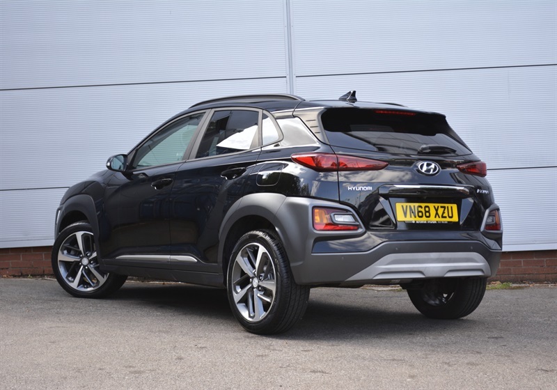 Hyundai Kona 1.0 T-gdi Blue Drive Premium Suv Black #4
