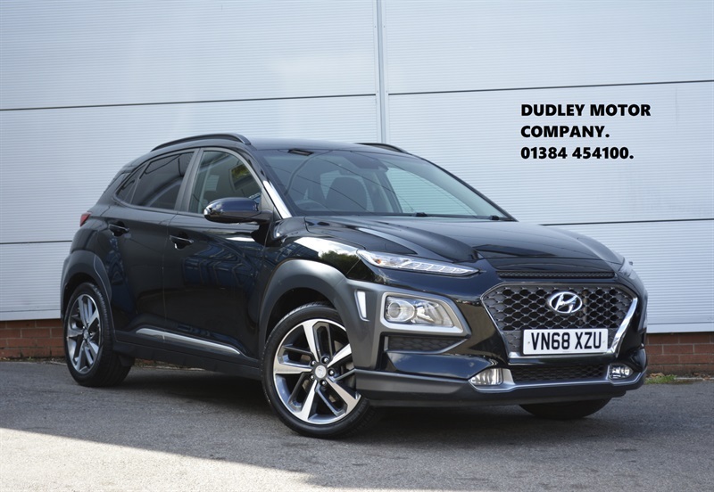 Hyundai Kona 1.0 T-gdi Blue Drive Premium Suv Black