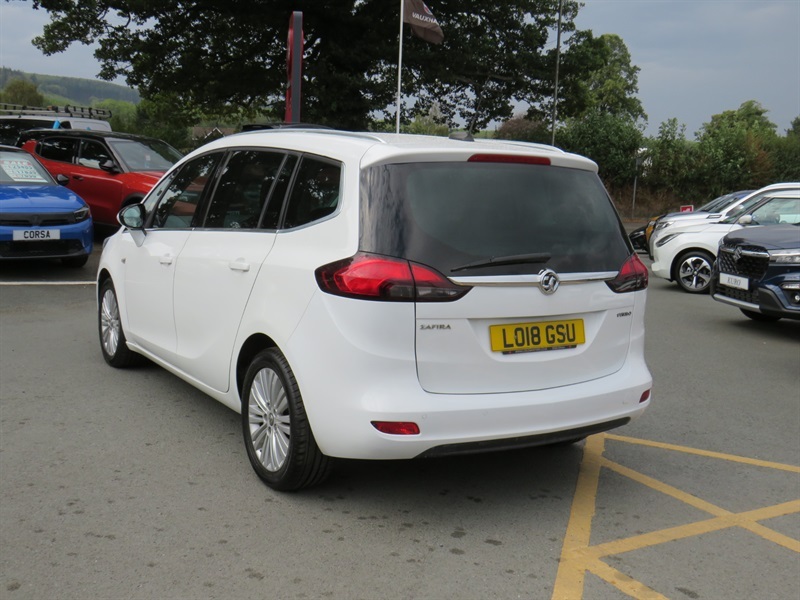 Vauxhall Zafira 1.4I Turbo Energy Mpv Euro 6 14 LO18GSU White #2