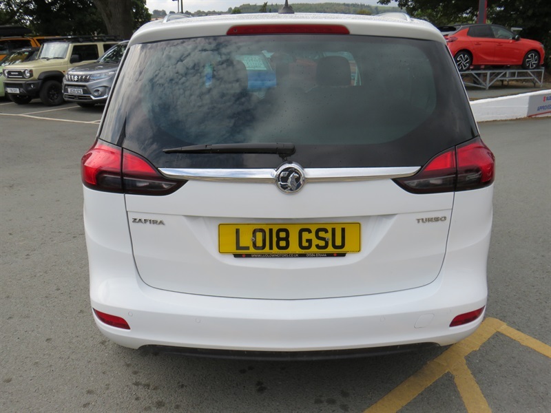 Vauxhall Zafira 1.4I Turbo Energy Mpv Euro 6 14 LO18GSU White #5