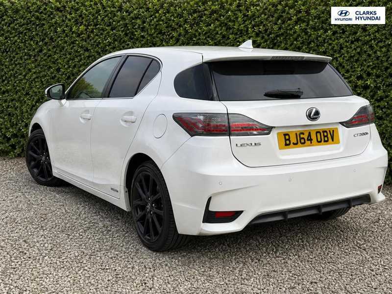 Lexus CT 1.8 200H Advance Hatchback Hybrid Cvt E White #6