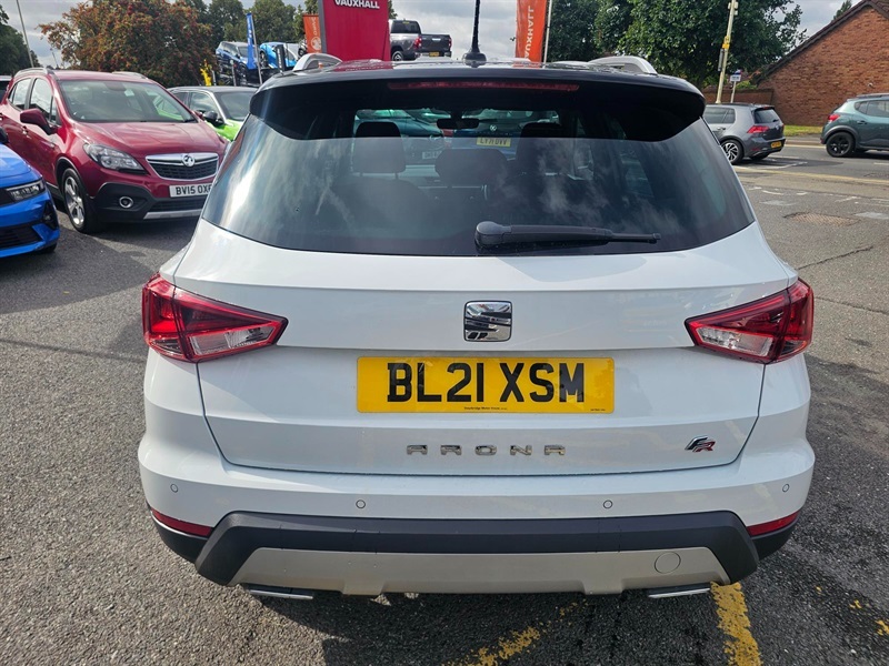 Seat Arona 1.0 Tsi Fr Red Edition Suv Dsg Euro 6 White #2