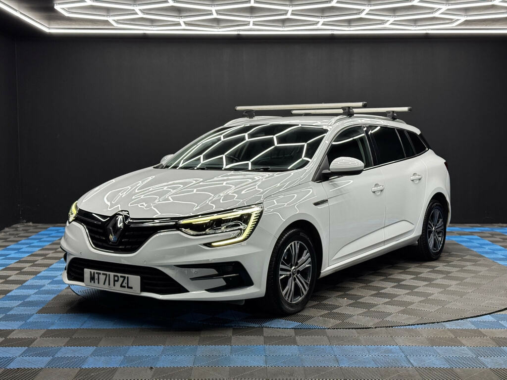 Renault Megane 1.5 Blue Dci Iconic Sport Tourer Euro 6 Ss White #3