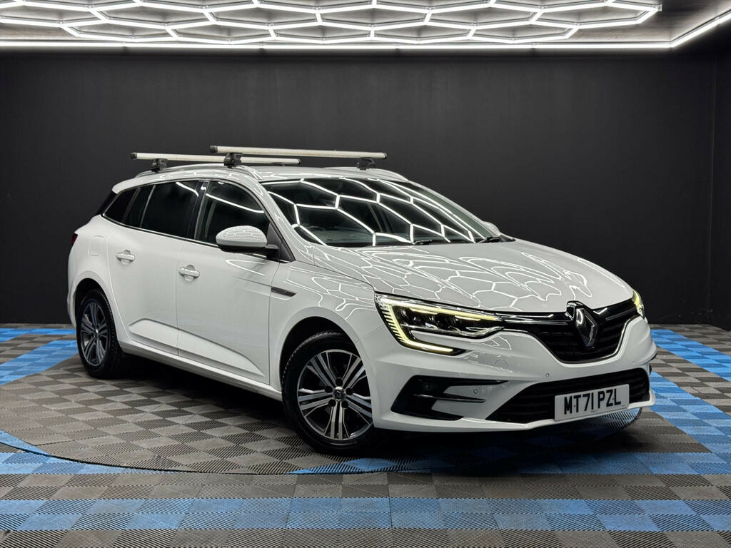 Renault Megane 1.5 Blue Dci Iconic Sport Tourer Euro 6 Ss White