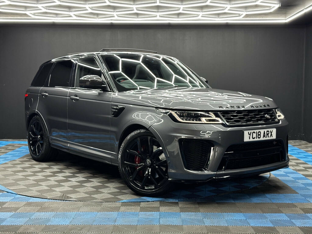 Land Rover Range Rover Sport 5.0 P575 V8 Svr 4Wd Euro 6 Ss Grey