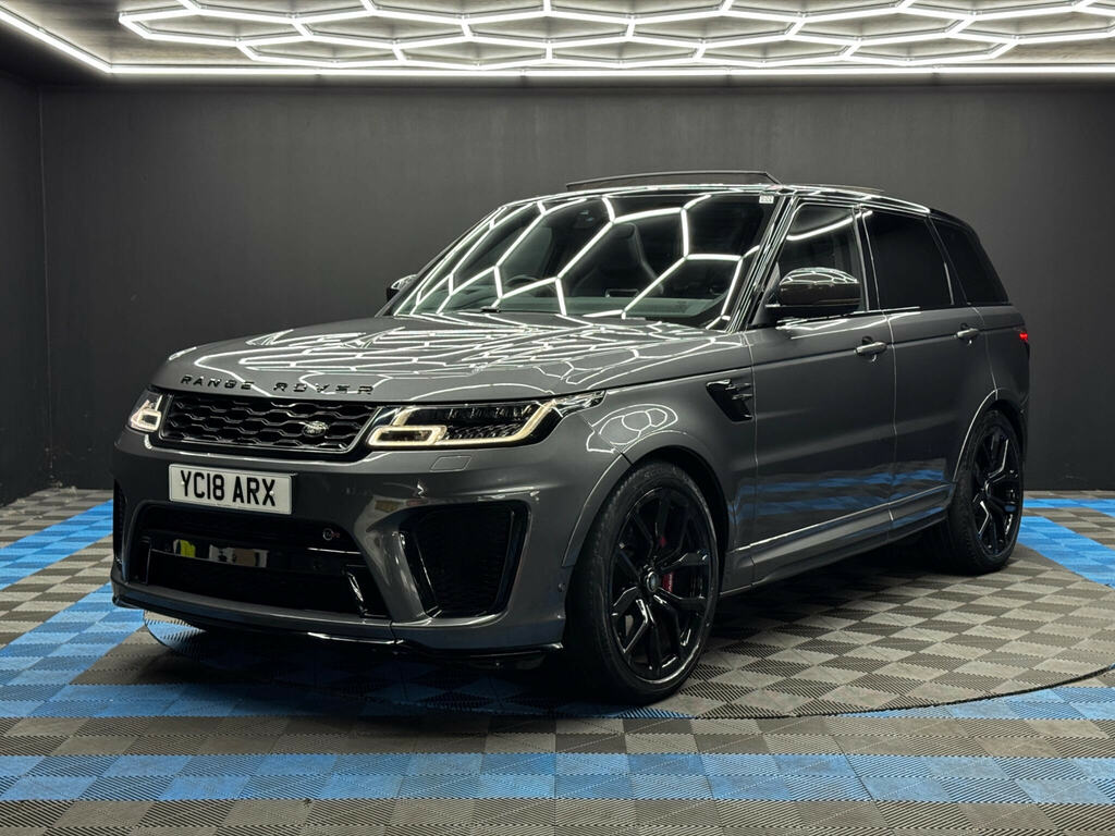 Land Rover Range Rover Sport 5.0 P575 V8 Svr 4Wd Euro 6 Ss YC18ARX Grey #3
