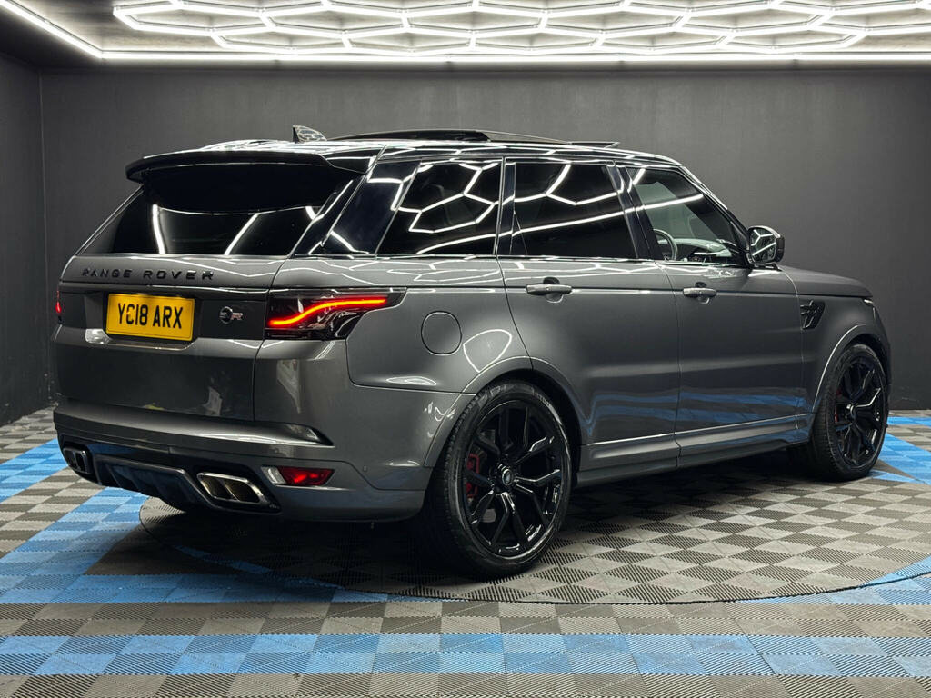 Land Rover Range Rover Sport 5.0 P575 V8 Svr 4Wd Euro 6 Ss YC18ARX Grey #5