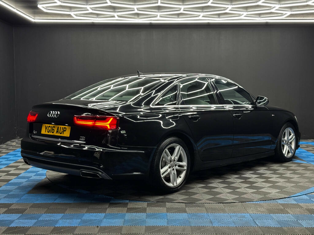 Audi A6 Saloon 2.0 Tdi Ultra S Line S Tronic Euro 6 Ss Black #5