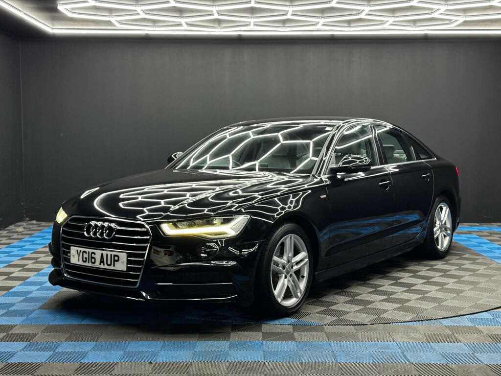 Audi A6 Saloon 2.0 Tdi Ultra S Line S Tronic Euro 6 Ss Black #3