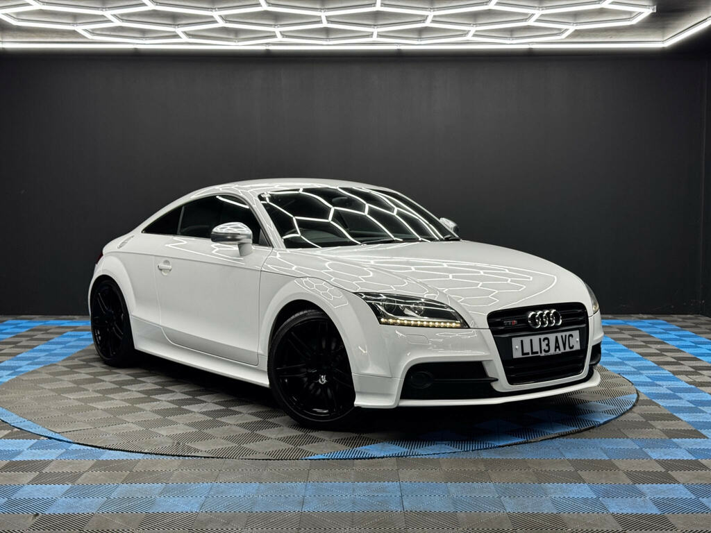 Audi TTS 2.0 Tfsi Black Edition S Tronic Quattro Euro 5 White