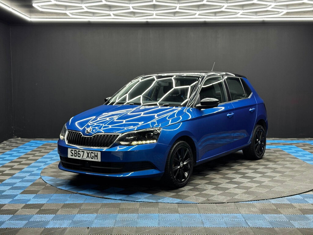 Skoda Fabia 1.0 Tsi Colour Edition Euro 6 Ss SB67XGH Blue #3