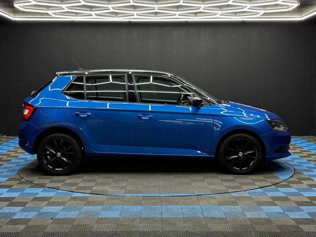 Skoda Fabia 1.0 Tsi Colour Edition Euro 6 Ss SB67XGH Blue #4